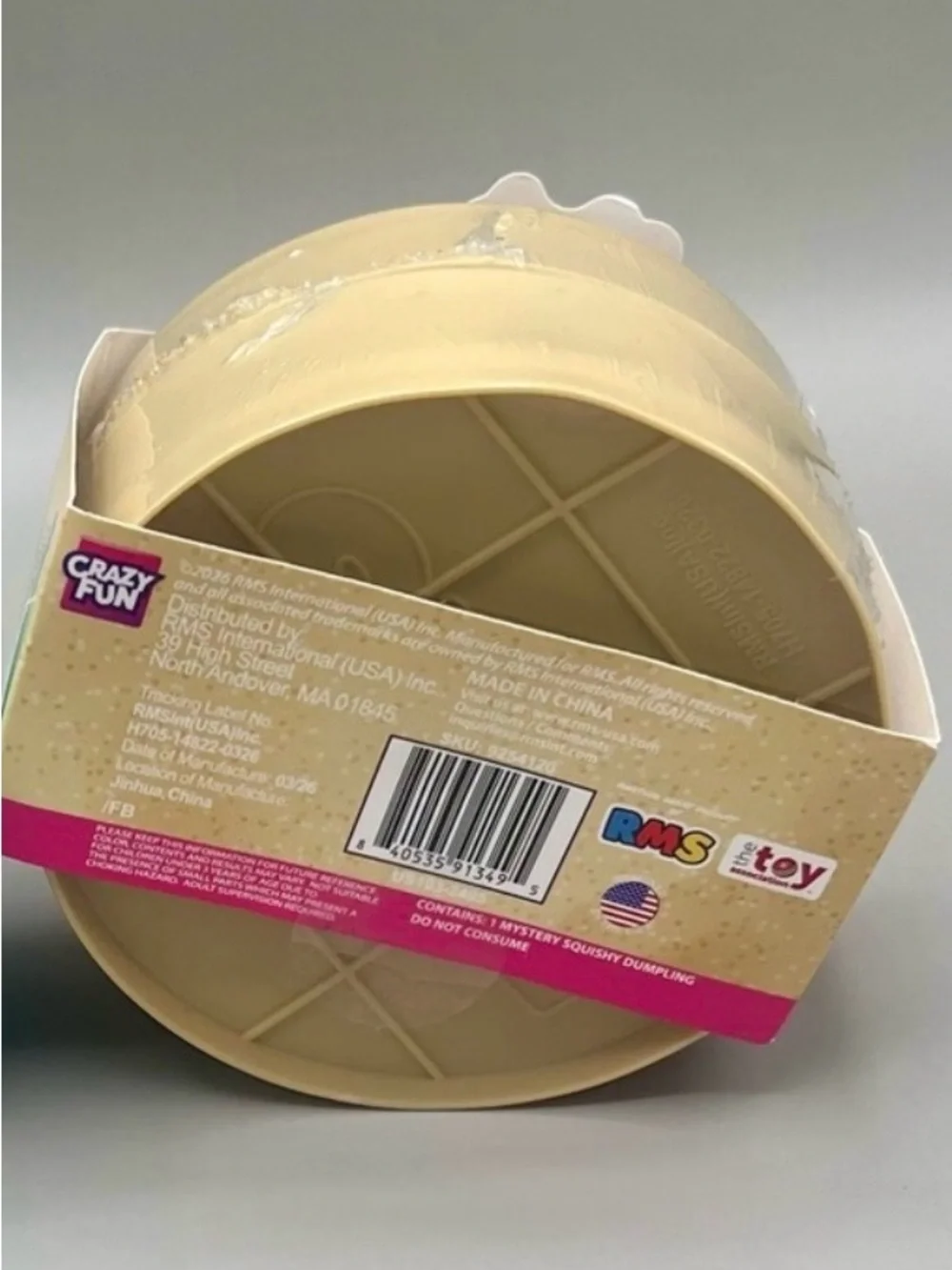 RMS Crazy Fun SEASHELL EDITION Mystery Dumpling Bun 🐚🕶️🥟 NEW & SEALED